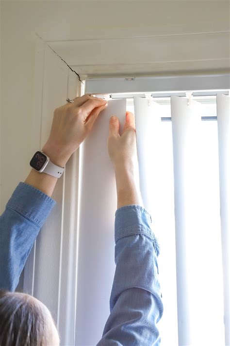 how to remove vertical blinds from metal brackets|how to unhook vertical blinds.